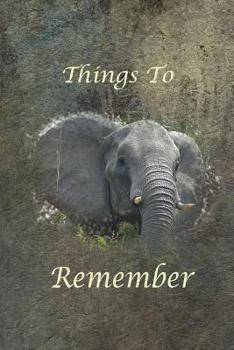 Paperback Things to Remember Book