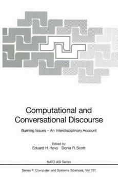 Paperback Computational and Conversational Discourse: Burning Issues -- An Interdisciplinary Account Book