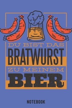 Bratwurst Zu Meinem Bier Notebook: A5 Kariert Bierbrau Buch, Notizbuch für Biebrauer, Hobbybrauer, Bier Brauen 120 Seiten 6x9 | Organizer Schreibheft Planer zum Ausfüllen (German Edition)