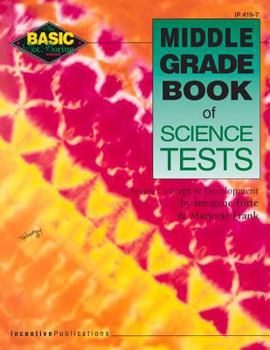 Paperback Middle Grade Book of Science Tests Book