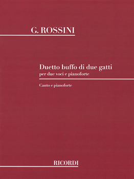 Paperback Duetto Buffo Di Due Gatti (Cat Duet): Vocal Duet Book