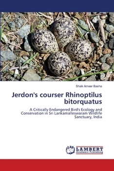 Paperback Jerdon's courser Rhinoptilus bitorquatus Book