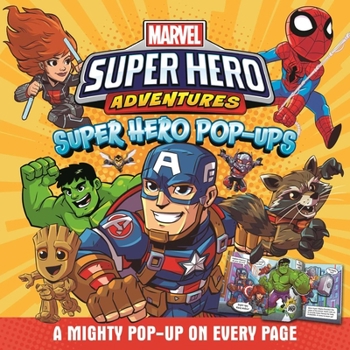 Hardcover Marvel Super Hero Adventures: Super Hero Pop-Ups: Pop-Up Book
