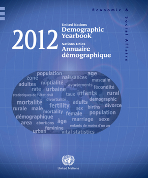 Hardcover United Nations Demographic Yearbook 2012 [Multiple Languages] Book