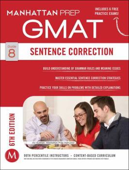Paperback GMAT Sentence Correction Book
