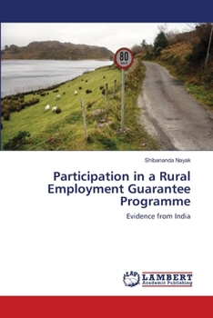 Paperback Participation in a Rural Employment Guarantee Programme Book