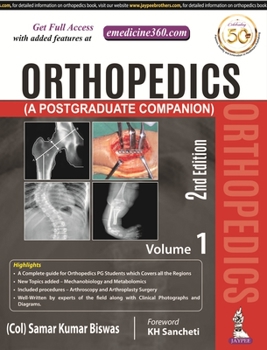 Paperback Orthopedics (A Postgraduate Companion) Book