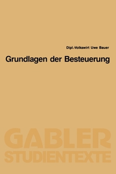 Paperback Grundlagen der Besteuerung [German] Book