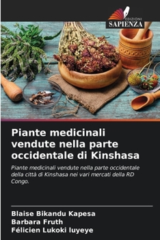 Paperback Piante medicinali vendute nella parte occidentale di Kinshasa [Italian] Book