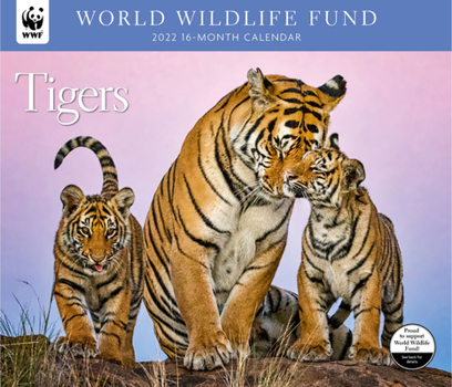 Calendar Tigers WWF 2022 Wall Calendar Book