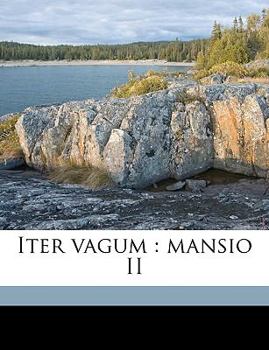 Paperback Iter Vagum: Mansio II [Italian] Book