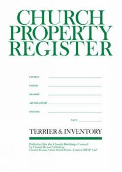 Misc. Church Property Register (Pages Only) Book