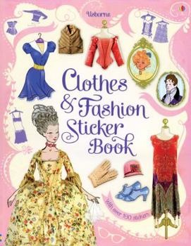Hardcover Clothes and Fashion Sticker Book