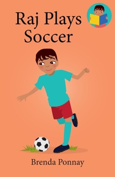 Paperback Raj Plays Soccer Book
