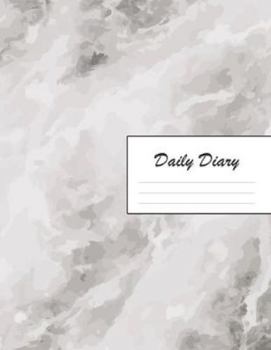 Daily Diary: Blank 2020 Journal Entry Writing Paper for Each Day of the Year | Stylish Marble Design Pattern | January 20 - December 20 | 366 Dated ... Your Life, Set Goals & Get Things Done