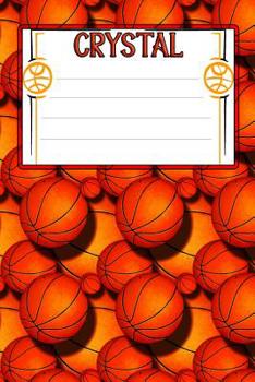 Paperback Basketball Life Crystal: College Ruled Composition Book