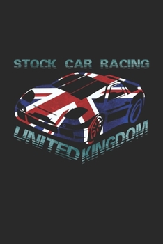 Stock car racing united kingdom: 6x9 Stock Car Racing | grid | squared paper | notebook | notes