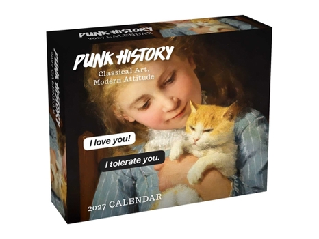 Paper Catalog Punk History 2027 Day-To-Day Calendar: Classical Art, Modern Attitude Book
