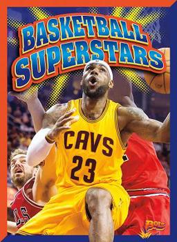 Library Binding Basketball Superstars Book