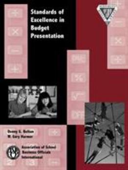 Paperback Standards of Excellence in Budget Presentation Book
