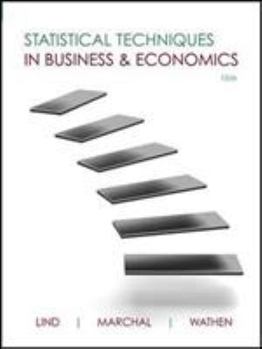 Hardcover Statistical Techniques in Business and Economics Book