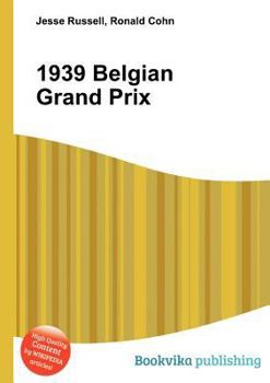 Paperback 1939 Belgian Grand Prix Book