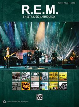 Paperback R.E.M. - Sheet Music Anthology Book