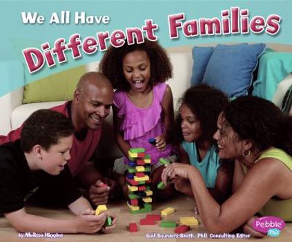 Hardcover We All Have Different Families Book