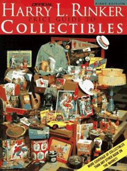 Paperback Harry L. Rinker the Official Price Guide to Collectibles Book