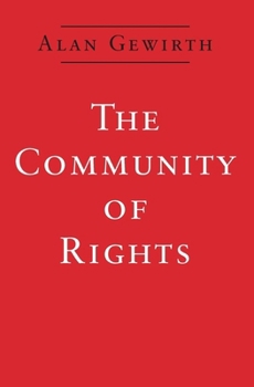 Paperback The Community of Rights Book