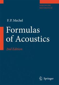 Hardcover Formulas of Acoustics Book