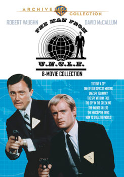 DVD The Man from U.N.C.L.E. 8-Movie Collection Book