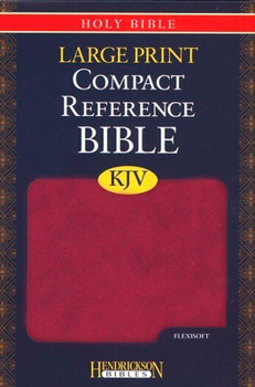Imitation Leather Large Print Compact Reference Bible-KJV [Large Print] Book
