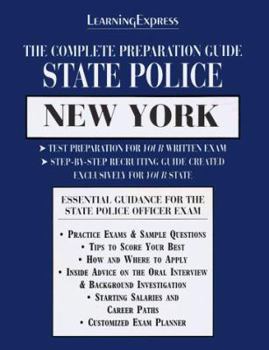 Paperback State Police Exam: New York: Complete Preparation Guide Book