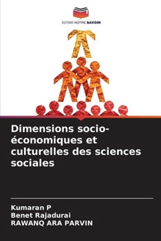 Paperback Dimensions socio-économiques et culturelles des sciences sociales [French] Book