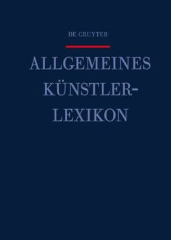Hardcover Allgemeine Künstlerlexikon [German] Book