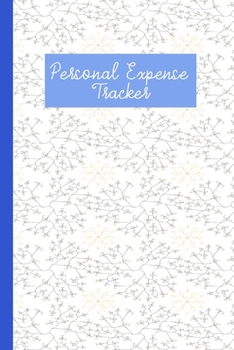 Paperback Personal Expense Tracker: Expense Tracker With Undated Monthly Planner: Record, Keep Tack Of Your Money Book