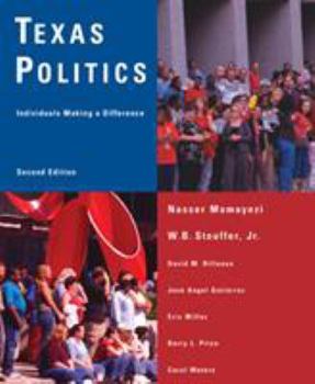 Paperback Texas Politics: Individuals Making a Difference Book