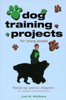 Paperback Dog Training Projects for Young People Book