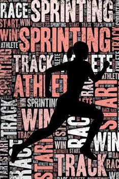 Paperback Womens Sprinting Journal: Cool Blank Lined Womens Sprinting Lovers Notebook for Womens Sprinting and Coach Book