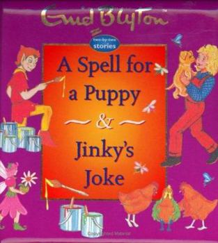 Hardcover A Spell for a Puppy & Jinky's Joke Book