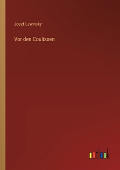 Paperback Vor den Coulissen [German] Book