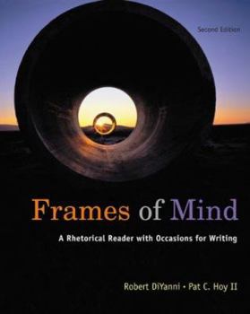 Paperback Frames of Mind: A Rhetorical Reader with Occasions for Writing Book