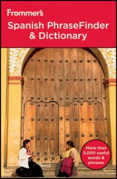 Paperback Frommer's Spanish Phrasefinder & Dictionary Book