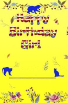 Paperback Happy Birthday Book: Happy Birthday Girl - happy birthday kids book - september happy birthday to you book - september birthday themes - se Book