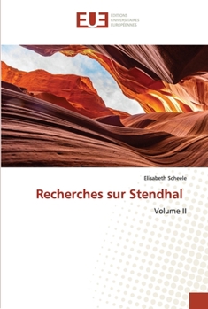 Paperback Recherches sur Stendhal [French] Book