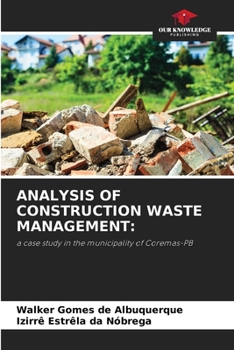 Paperback Analysis of Construction Waste Management Book