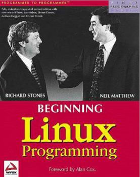 Paperback Beginning Linux Programming Second Edition Book