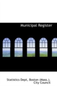 Hardcover Municipal Register Book