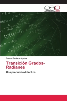 Paperback Transición Grados- Radianes [Spanish] Book